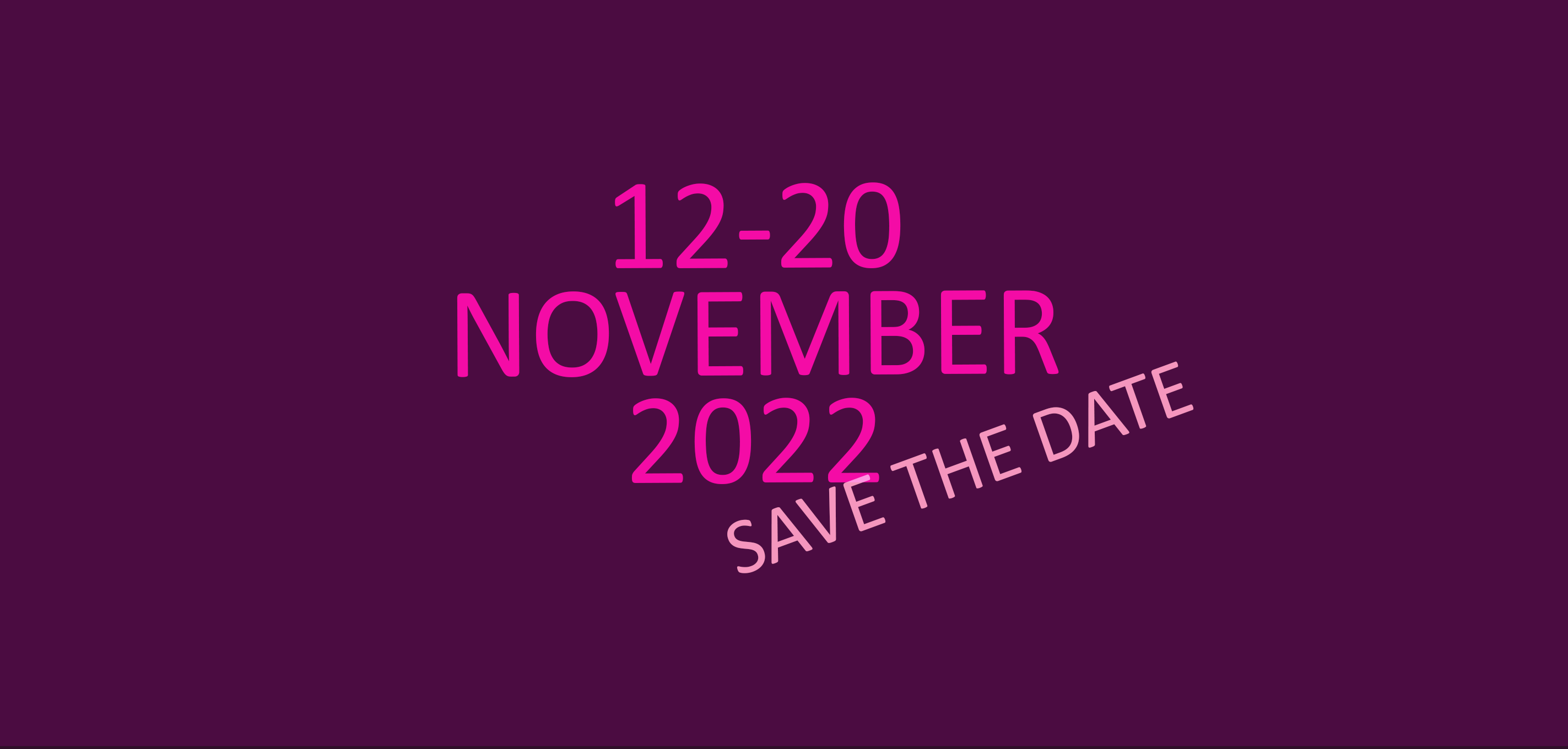 Save the Date 12-20 2022 - HKJFF